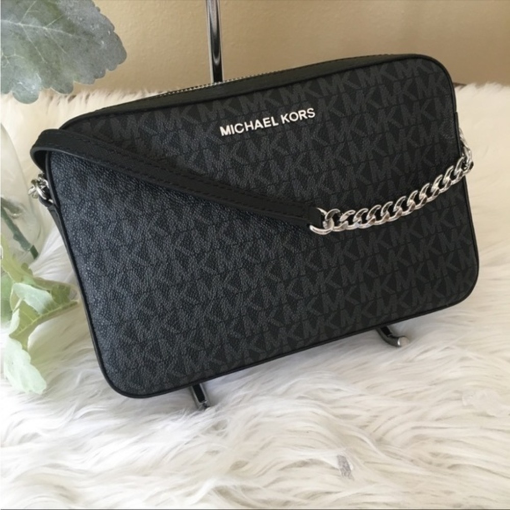 New Michael Kors jet set Large travel EW crossbody bag & wallet set - Picture 6 of 16